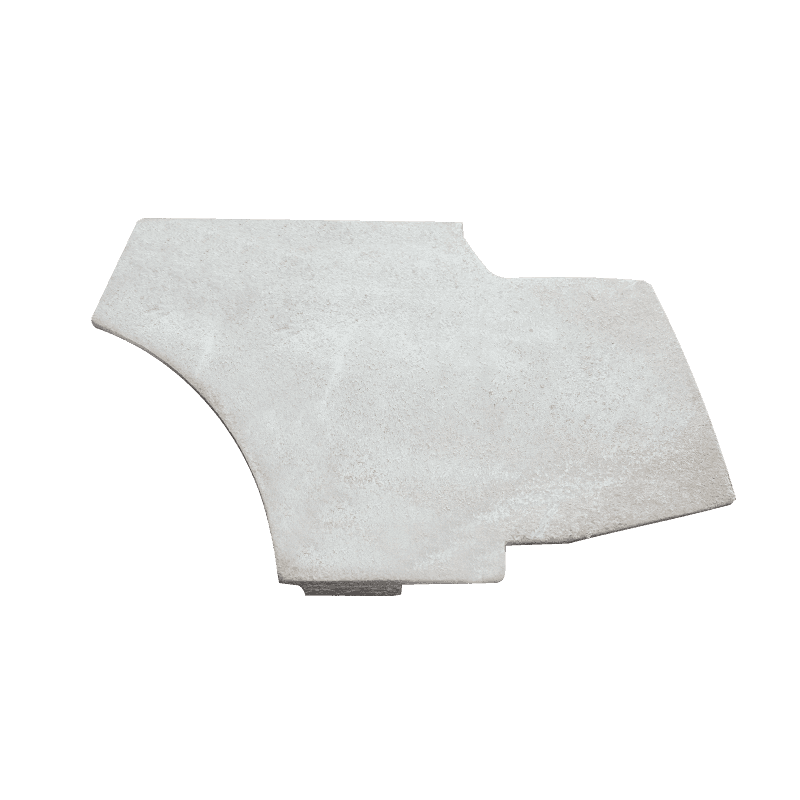 صفحه کانال سنگ شکن ضربه ای شفت عمودی با جریان کروم بالا