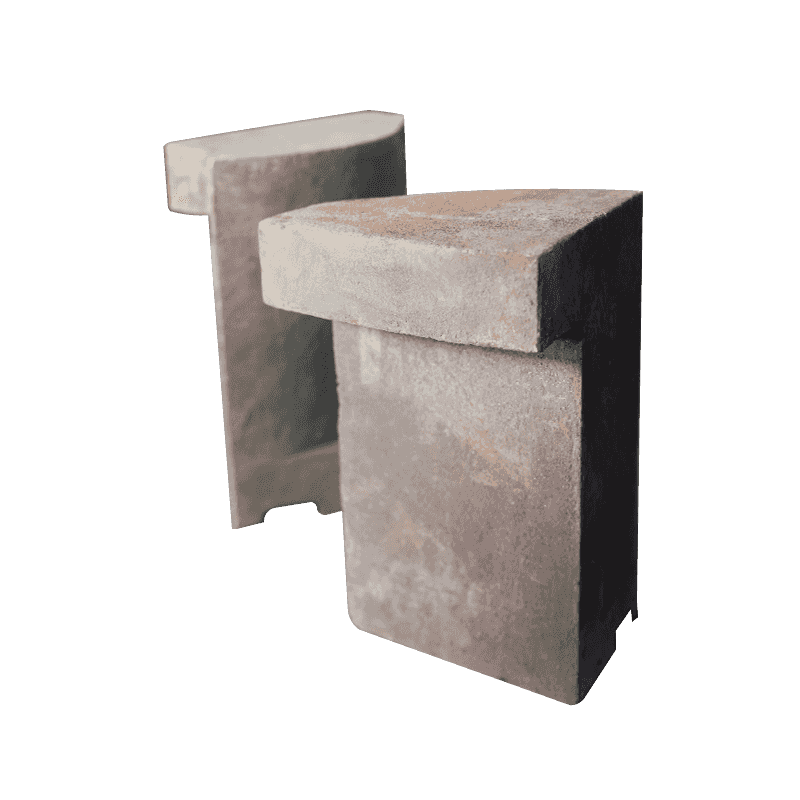 صفحه محافظ محیطی سنگ شکن ضربه ای شفت عمودی با کروم بالا